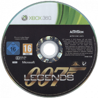 007 Legends PAL Xbox 360 PAL box art